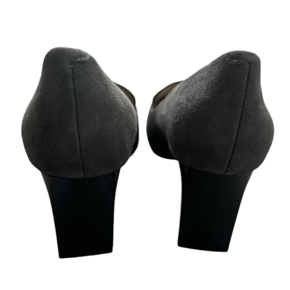 New Boden Calf Hair Leather Slip On High Heel Pumps size 8.5 - Picture 9 of 13